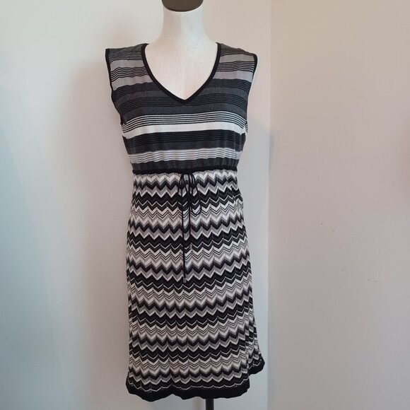 Laundry by Design Dress Chevron Knit Womens size Large - Picture 6 of 14